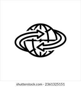 Vector black icon for  subdomain