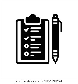 Vektorschwarzes Symbol für das Thema