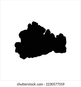 Vektorschwarzes Symbol für Survey