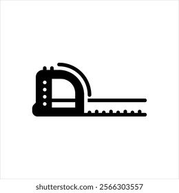Vector black icon for tape