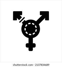 Icono negro vector para trans