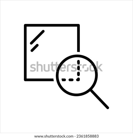 Vector black icon for transparent background