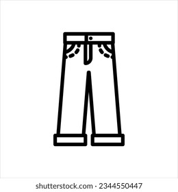 vector black icon for unisex 