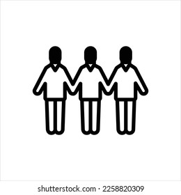 Icono negro del vector para unidades