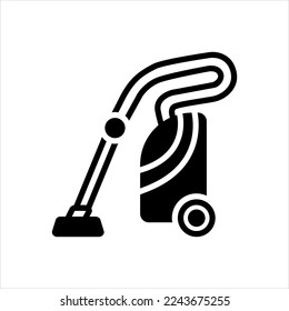 Vector black icon for vacuum