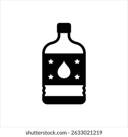 Ícone de vetor preto para zam zam