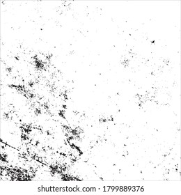 Vector black and ink splats.monochrome background.