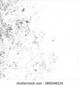 Splats de color negro vectorial y tinta.fondo monocromo.