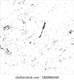 Vector black and ink splats.monochrome background.