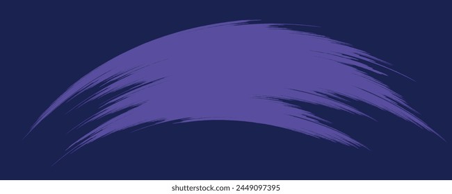 vector black line, grunge brush strokes ink paint isolated on white background