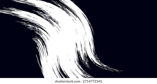 vetor linha preta, pincel grunge traça tinta pintura isolada no fundo branco

