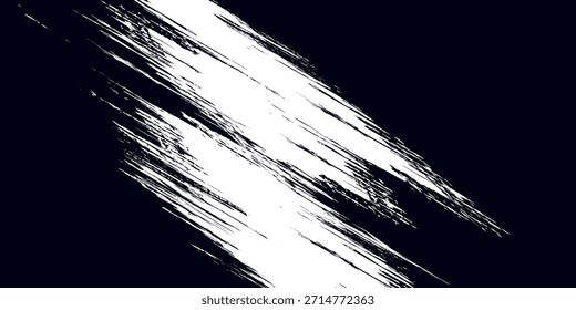 vetor linha preta, pincel grunge traça tinta pintura isolada no fundo branco

