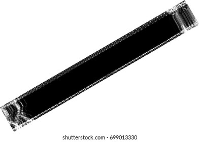 vector black line, grunge brush strokes ink paint isolated on white background 

