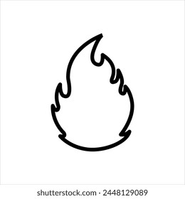 Icono de línea negra de Vector 
