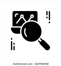Vector black line icon for clearly