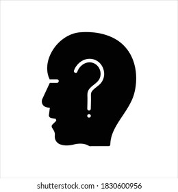 Icono de la línea negra del vector para los interesados
