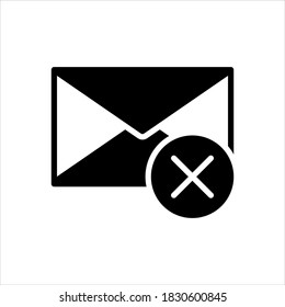 Vektorschwarze Linie Symbol für Entlassung