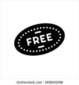 Vektorsymbol für schwarze Linie gratis