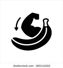 Vektorschwarze Linie Symbol für Eisen