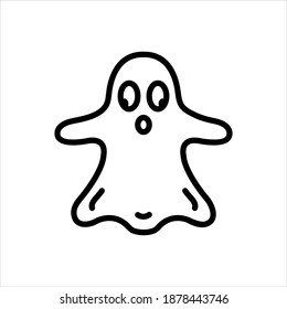 vector black line icon for thriller