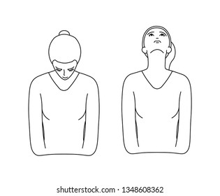 Neck exercise Images, Stock Photos & Vectors | Shutterstock