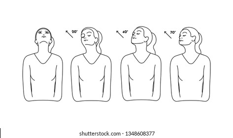 1,802 Neck stretching vector Images, Stock Photos & Vectors | Shutterstock