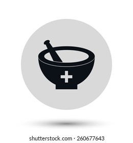 vector black medical science icon