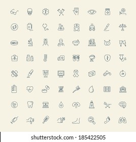 Vector Black Medicine & Heath Care Icons