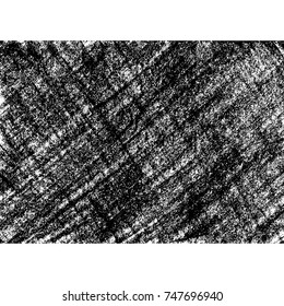 vector black monochrome chalk charcoal decorative hatching realistic texture isolated on white background