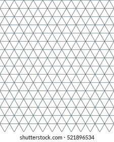 vector black monochrome triangles decorative seamless pattern isolated white background
