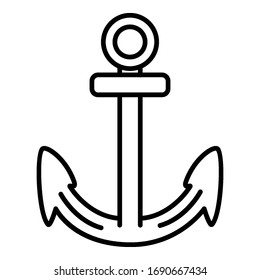 Icono del delimitador de contorno negro vectorial