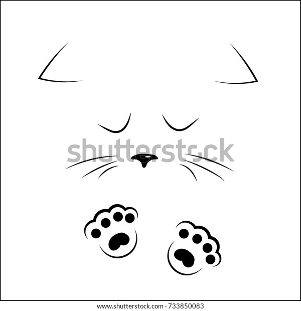 Featured image of post Cute Sad Cat Drawing A hand drawn illustration of a sad cat