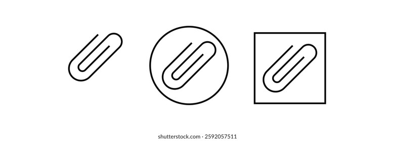 vector black outline pin icon