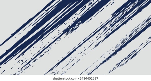 Vector black paint, ink brush stroke, dry grunge brush smear, line or texture. 