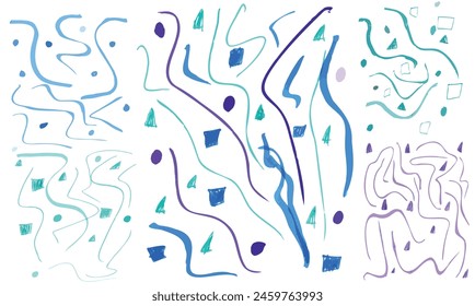 Vector black paint, ink brush stroke, brush, line or texture. Dirty artistic design element, box, frame or background for text. 80s and retro 90s