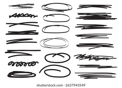 Vector black paint, ink brush stroke, brush, line or texture. Dirty artistic design element, box, frame or background for text.