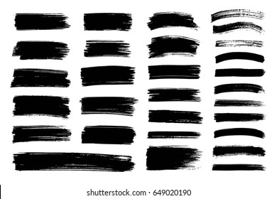 Colorful Brush Stroke SVG, Paint Brushes Clipart