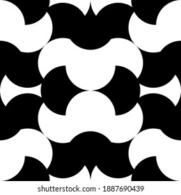 Vector black pattern, design template. Elegant decoration