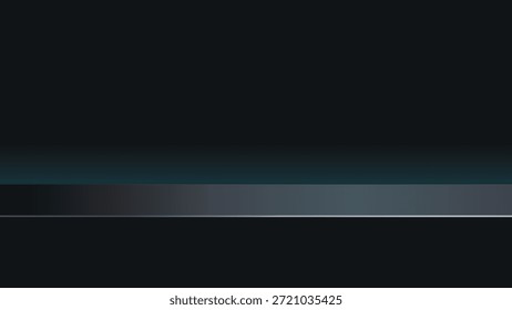 Vector Black product dispaly,Dark background, gradient, teal, black, minimal, abstract modern dark gradient background with teal glow creating calm
