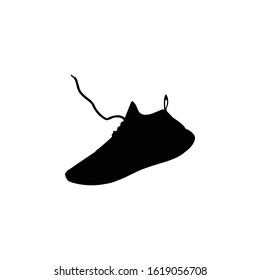 Vector black running shoes