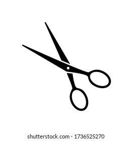 Scissors Icon Vector Illustration Cut Concept Stock Vector (Royalty ...