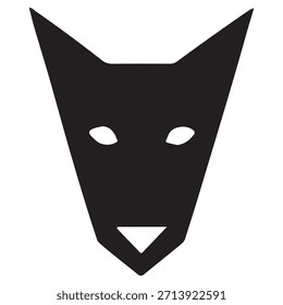 Vector black silhouette of a dog isolated on a white background. labrador retriever dog breed black silhouette logo set.