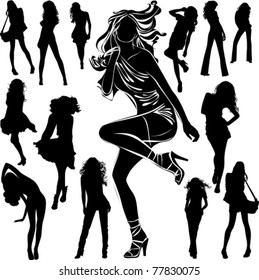 5,652 Urban girl dancing Stock Illustrations, Images & Vectors ...