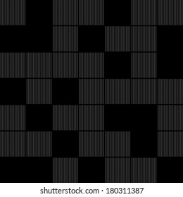 Vector black squares background