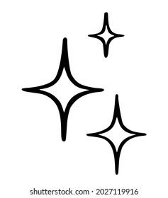 Vector black star icons twinkling bright clean stars sparkles shining silhouette,isolate stencil.Magic.Tattoo.Plotter laser cutting.Icon.Cut file. Cricut,Night.Sparkle winkling twinkle logo sign.