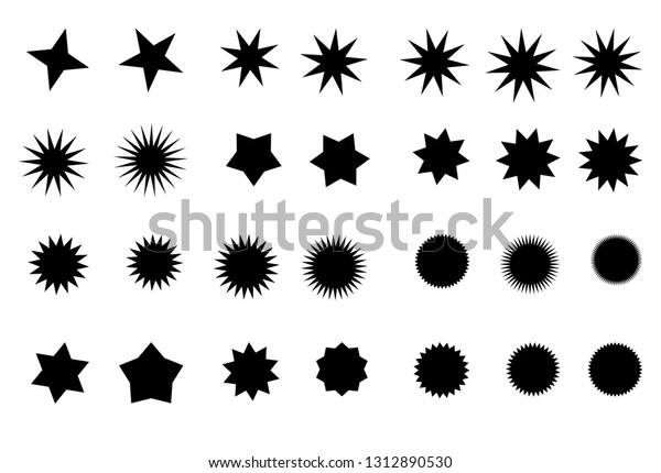 Vector Black Star Price Tag Quality Stock Vector (Royalty Free ...