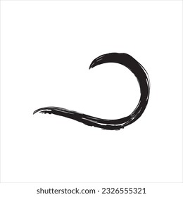 Icono de onda negra vectorial para onda