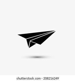 Vector black web icon on white background. Eps10