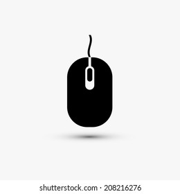 Vector black web icon on white background. Eps10
