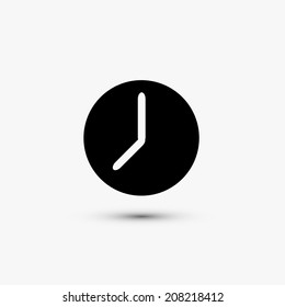 Vector black web icon on white background. Eps10
